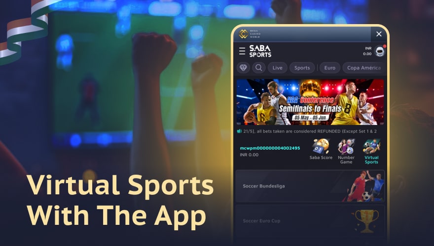 available virtual sports in india