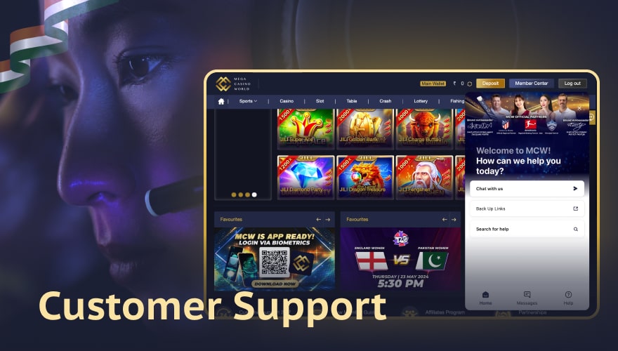 support for users in india